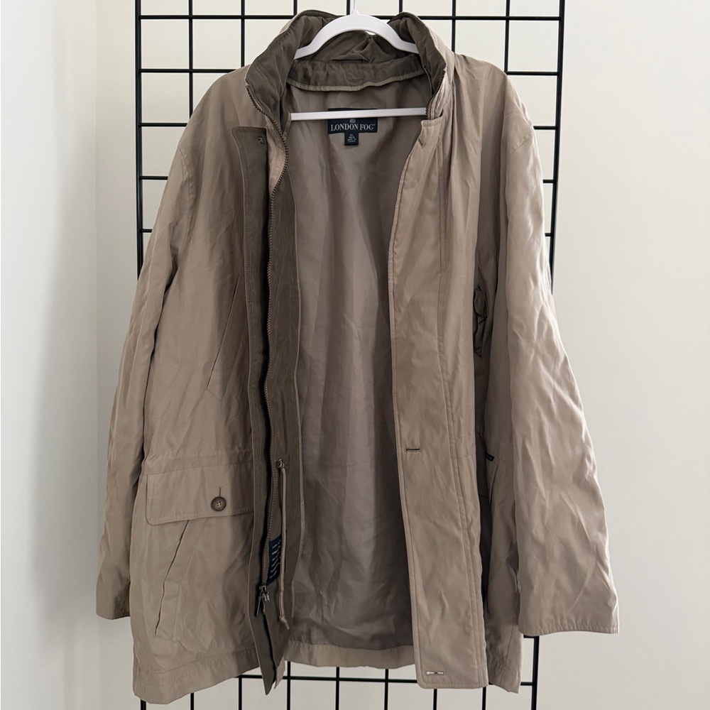 London Fog Men's Classic Beige Jacket